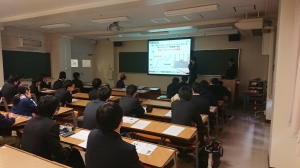 卒業研究発表会の様子